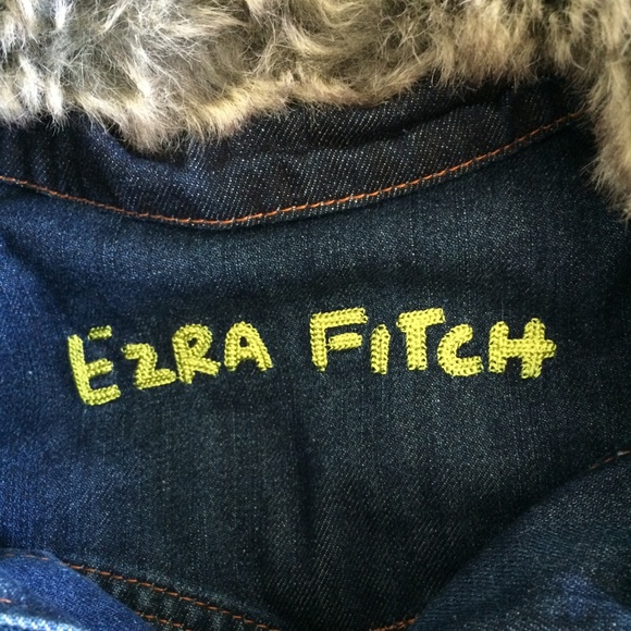 Ezra Fitch VINTAGE denim jacket! - Picture 2 of 7